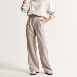 Abercrombie Sloane Tailored Wide Leg Pant